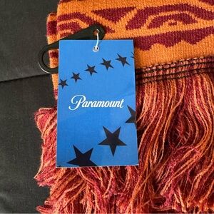 Survivor scarf from Super Bowl LVll- Las Vegas Paramount- The Lodge Experience.